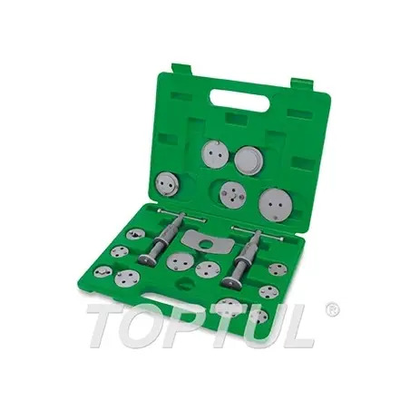 Kit de Êmbolos de Travões de Disco 18 Peças JGAI1801 Toptul Toptul