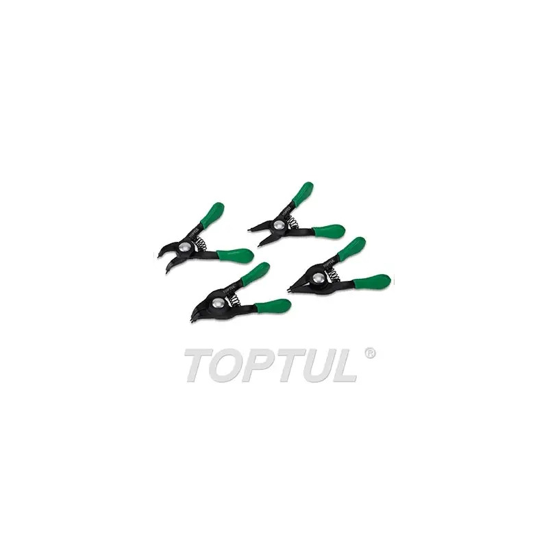 Jogo de Mini Alicates de Freios 75mm 4 Peças GAAR0403 Toptul