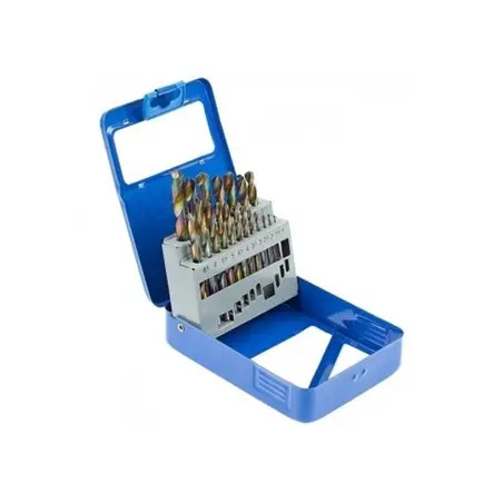 Jogo de 170 Brocas HSS MF Din 338 com Mala 1-10mm Master-Prof Master-Prof