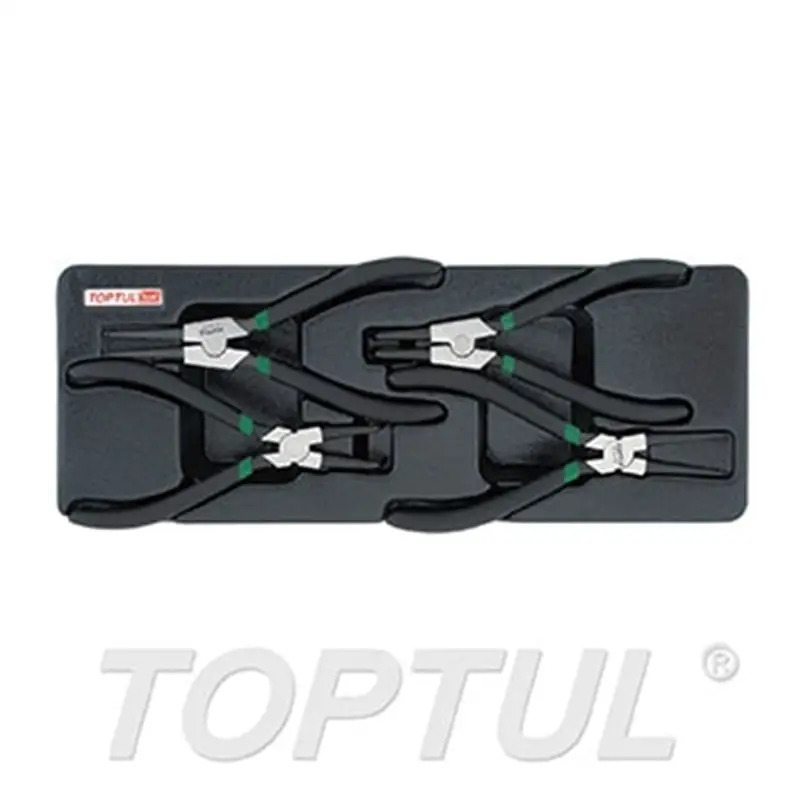 Jogo Sortido de 3 Alicates em Tabuleiro GBAT0304 Toptul