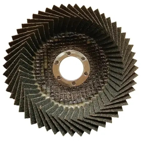 Disco Rebarbar Lamelado Flexível Inox Zirconia Flux