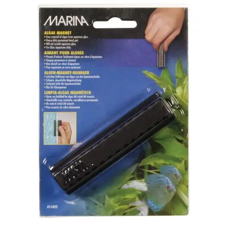 Limpa Vidro Magnético Grande para Aquários Marina Marina