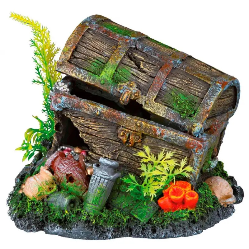 Decoração Arca do Tesouro 17cm para Aquário 87813 Trixie