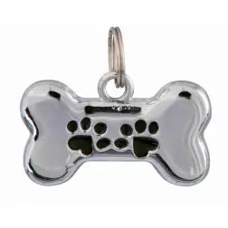 Placa Identificadora em Forma de Osso 35x20mm para Cão Trixie Trixie