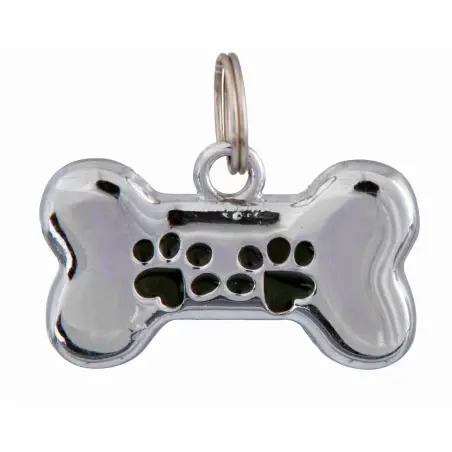 Placa Identificadora em Forma de Osso 35x20mm para Cão Trixie Trixie