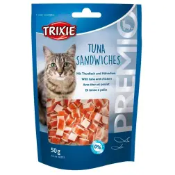 Snack Prémio Tuna Sandwiches 50gr para Gato Trixie Trixie