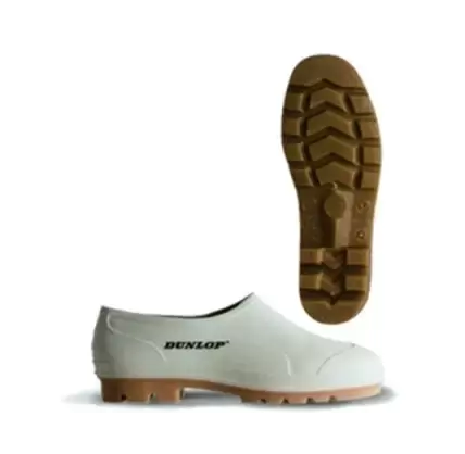 Sapato Branco em PVC Wellie Dunlop Dunlop