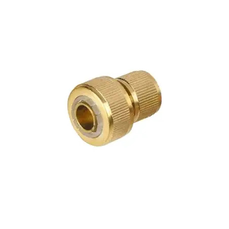 Junção de Mangueira de Rega com Stop em Latão 3/4" AFJ AFJ