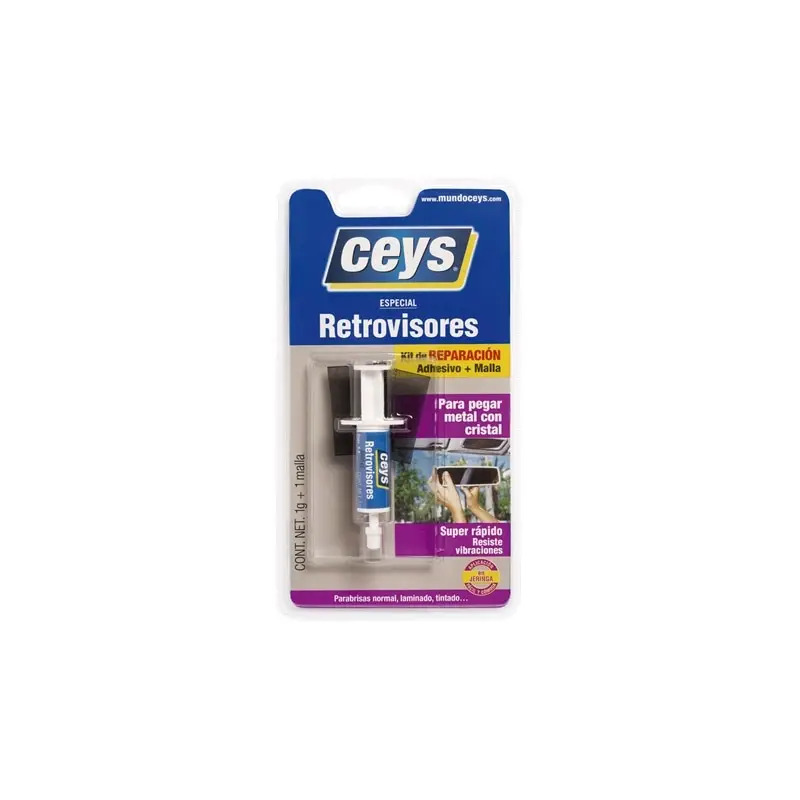 Cola para Retrovisores com Aplicador 1gr Ceys