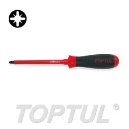 Chave Pozidrive VDE PZ2x215 FCEB0210 Toptul Toptul