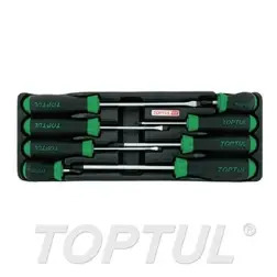 Tabuleiro com Jogo de 8 Chaves de Fenda e Phillips GAAT0805 Toptul Toptul