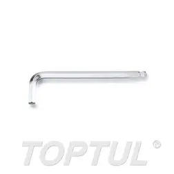 Chave Sextavada Longa com Ponta Esférica 10mm AGBL1018 Toptul Toptul