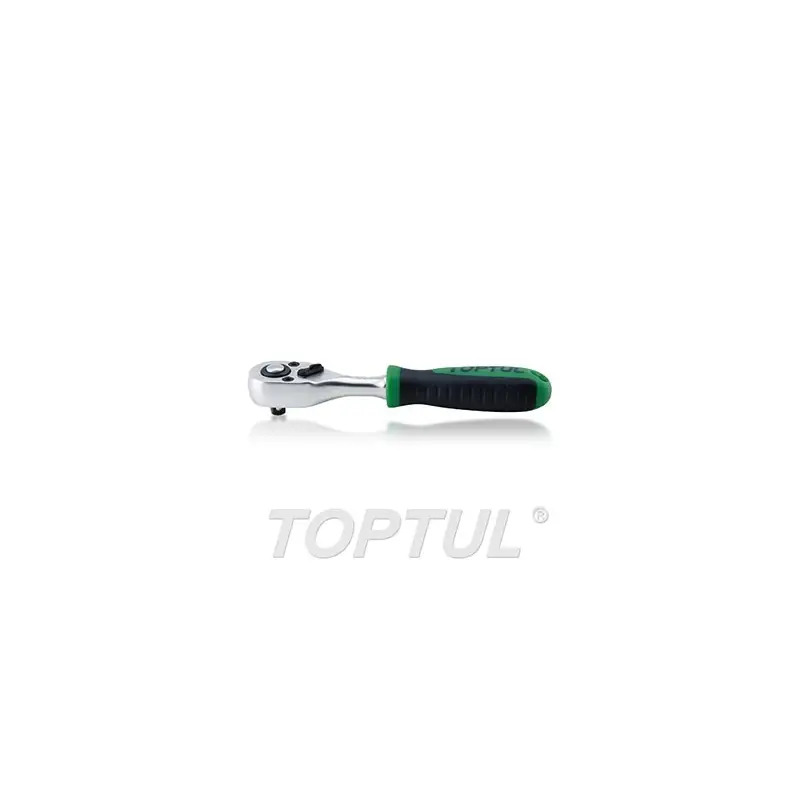Roquete Curto Reversivel com Punho 1/4" 36 Dentes Toptul
