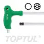 Chave Dupla Hexagonal com Ponta Esférica 4mm AGCA0415 Toptul
