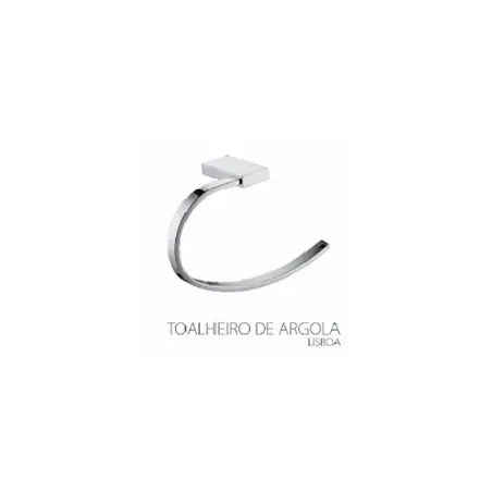 Toalheiro com Argola Lisboa para Casa de Banho AFJ AFJ