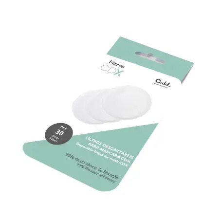 Filtro para Máscara Social CDX Pack 30un Codil Codil