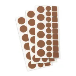 Feltro Adesivo Multifigura Castanho Pack 3un Inofix Inofix