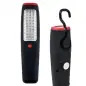 Lanterna Magnética IP44 30 Led+7 Led Preta com Gancho Electraline