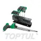 Jogo de Chaves Torx Tamperproof 9 Peças GAAX0901 Toptul