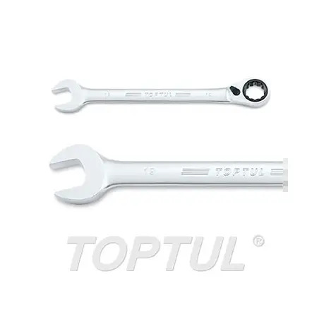 Chave Mista Boca Roquete Reversível 24mm ABAF2424 Toptul Toptul