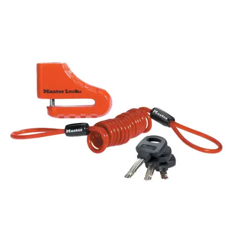 Aloquete Disco 80mm para Moto MasterLock MasterLock