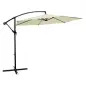 Guarda-Sol Banana 270cm Beje com Suporte 53884 Aktive