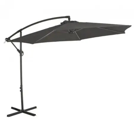 Guarda-Sol Banana 300cm com Suporte 53888 Aktive Aktive