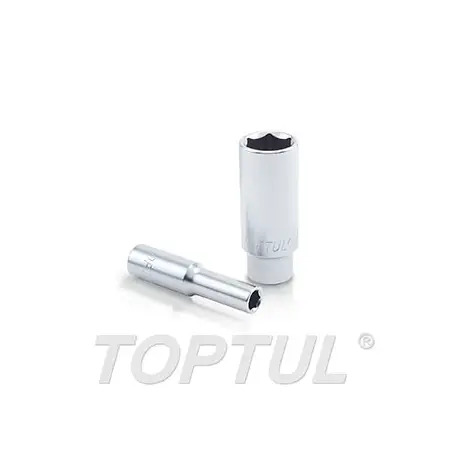Chave de Caixa Sextavada Longa 1/4" 10mm BAEE0810 Toptul Toptul