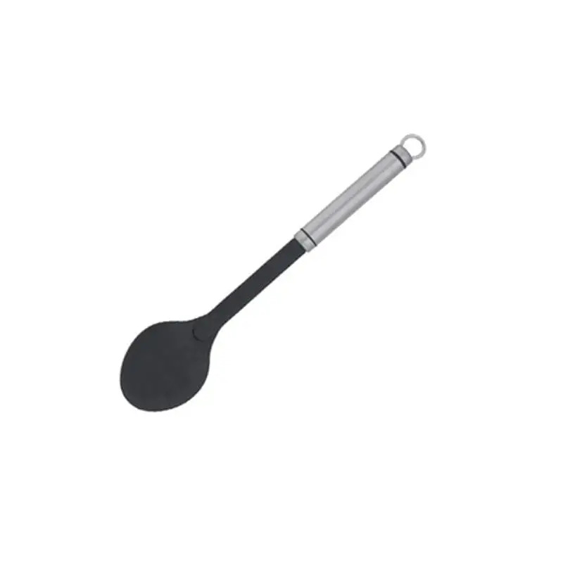 Colher de Servir em Aço Inoxidável e Nylon 31,5x6,5cm Silampos