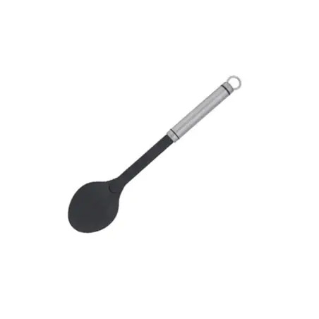 Colher de Servir em Aço Inoxidável e Nylon 31,5x6,5cm Silampos Silampos