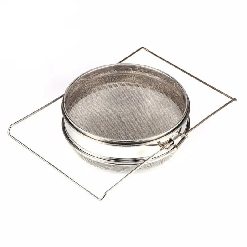 Filtro em Inox com Rede Dupla para Mel Valpec