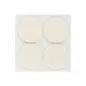 Feltro Adesivo Redondo Branco 38mm Pack 4un Inofix