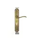 Puxador Par Bronze com Entalhe 68mm 523-07 para Porta Tupai