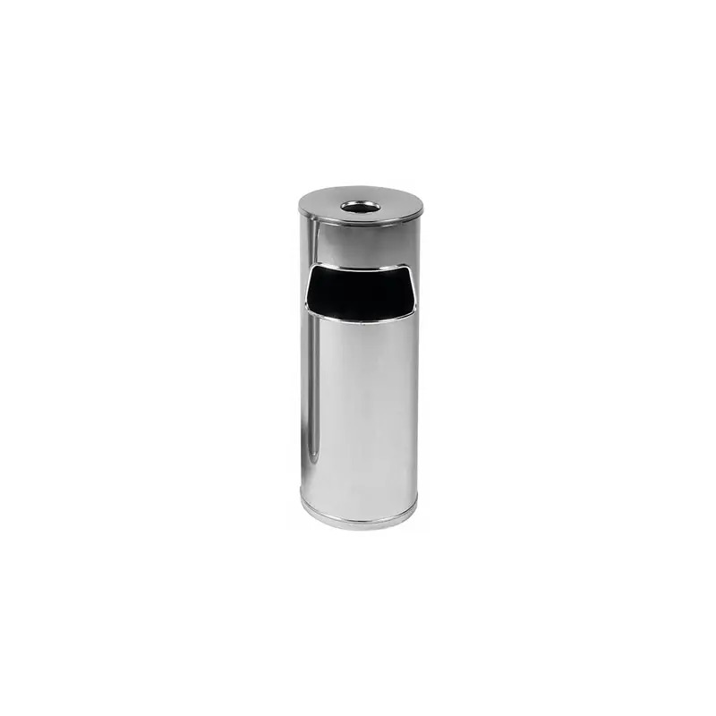 Cinzeiro Papeleiro em Inox 14lt Valpec