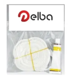 Kit de Calafetagem Corda de Fibra Vidro 2,5mt+Cola Delba 10mm Delba