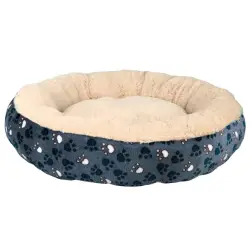 Cama Redonda "tammy" Ø50 Cm  azul/bege Trixie Trixie