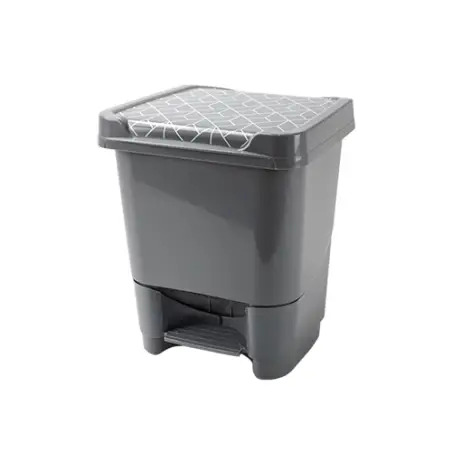 Balde Plástico com Pedal para Lixo 20lt Beclassic 2522 Codil Codil