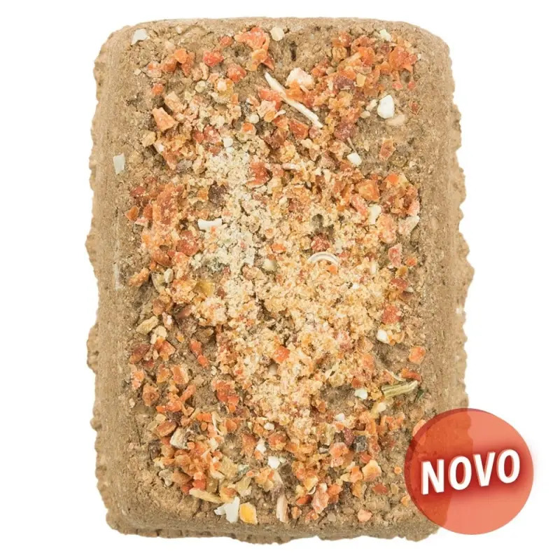 Pedra Argila com Cenoura 100gr para Roedores 60146 Trixie Pedra Argila com Cenoura 100gr para Roedores 60146 Trixie
