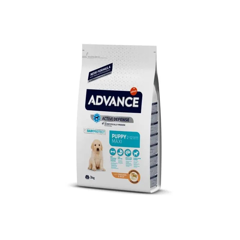 Ração para Cachorro Puppy Maxi com Frango & Arroz 12Kg Advance Ração para Cachorro Puppy Maxi com Frango & Arroz 12Kg Advance