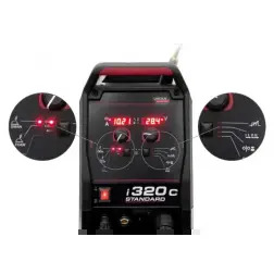 Máquina de Soldar Trifásica Powertec i320C Standard 400V Lincoln Lincoln