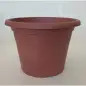 Vaso Plástico para Plantas Marrakech Sortido 30cm Plasticworld
