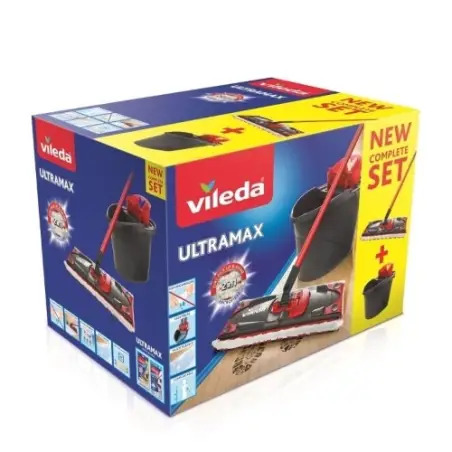 Sistema UltraMax - Esfregona Mopa e Balde Vileda Vileda