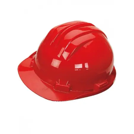 Capacete de Segurança em ABS com Banda Anti Suor Vermelho Field Field