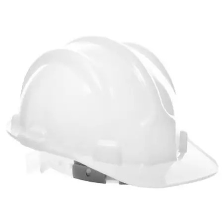 Capacete de Segurança em ABS Branco com Ajuste Field Field