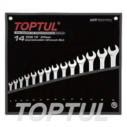Jogo de Chaves Luneta 15º 16 Peças GAAT1602 Toptul Toptul