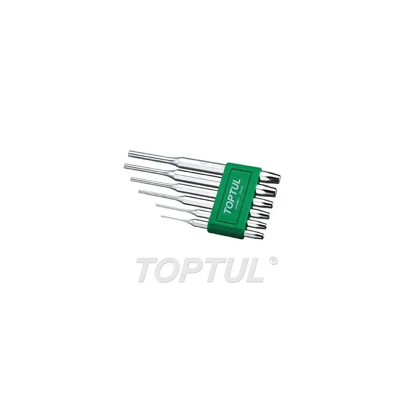 Jogo de Saca Troços Cromado 6 Peças GAAV0601 Toptul Jogo de Saca Troços Cromado 6 Peças GAAV0601 Toptul