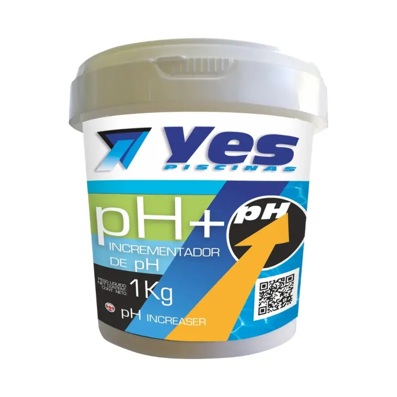Incrementador de pH+ para Piscinas 1Kg YES Incrementador de pH+ para Piscinas 1Kg YES