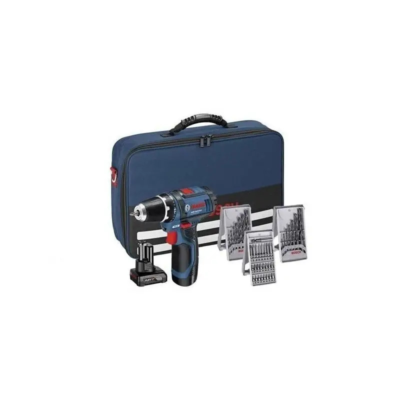 - GSR 12V-15+1X2AH+1X4AH+39 ACC+BOLSA Professional 0615990G6L Bosch