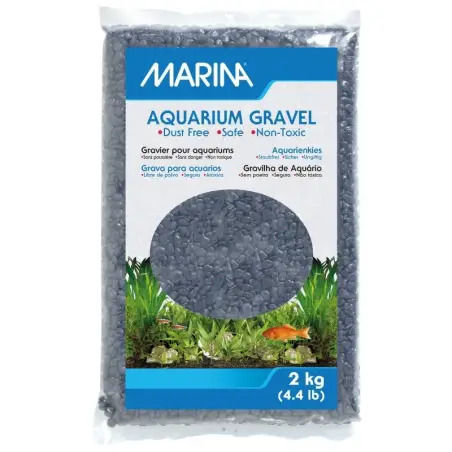 Areia Decorativa Roxa 2Kg para Aquário Marina Marina