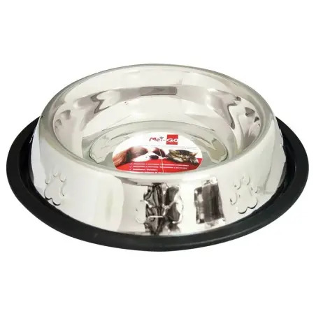 Comedouro em Inox Anti Derrapante Standard para Gato 0,7lt Mei-Go Mei-Go
